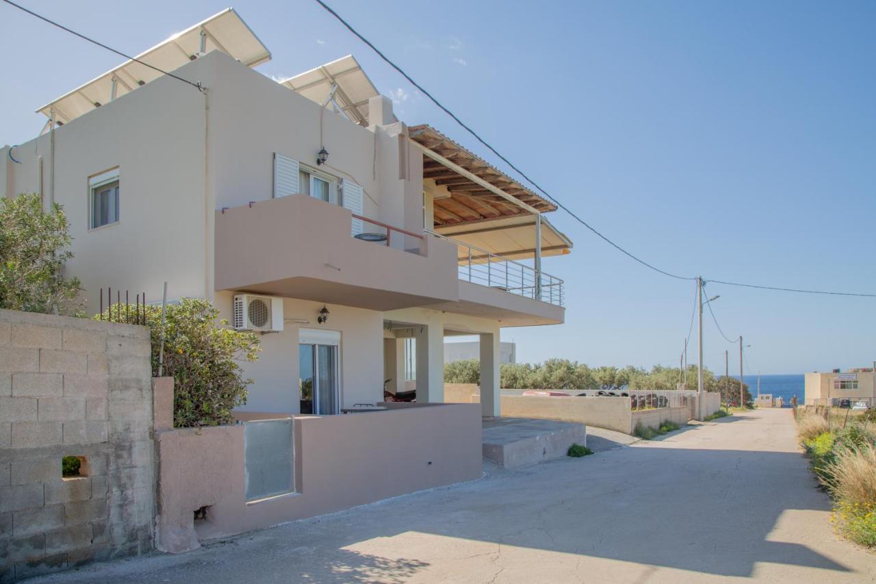 Studio Athena With Panoramic View Of Makrygialos Pilalimata Bagian luar foto