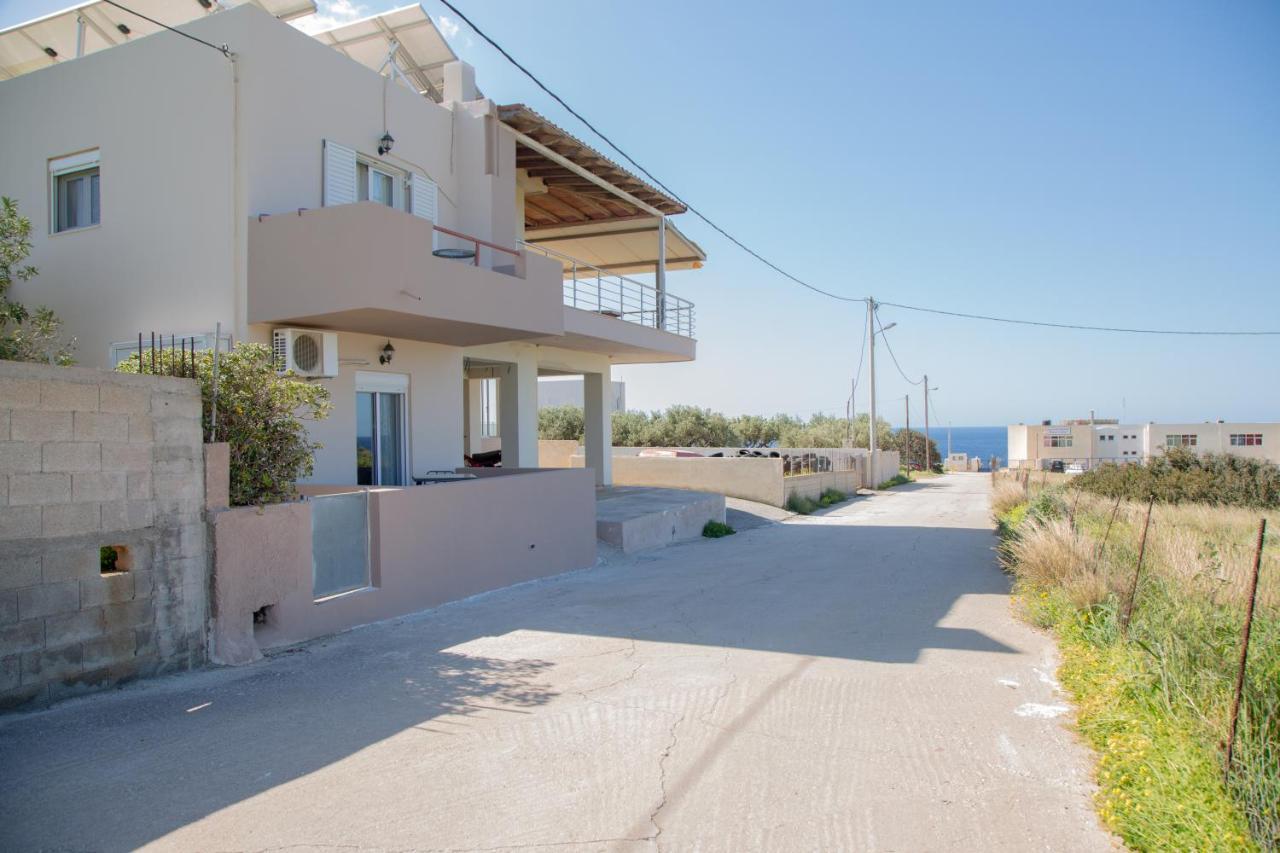 Studio Athena With Panoramic View Of Makrygialos Pilalimata Bagian luar foto